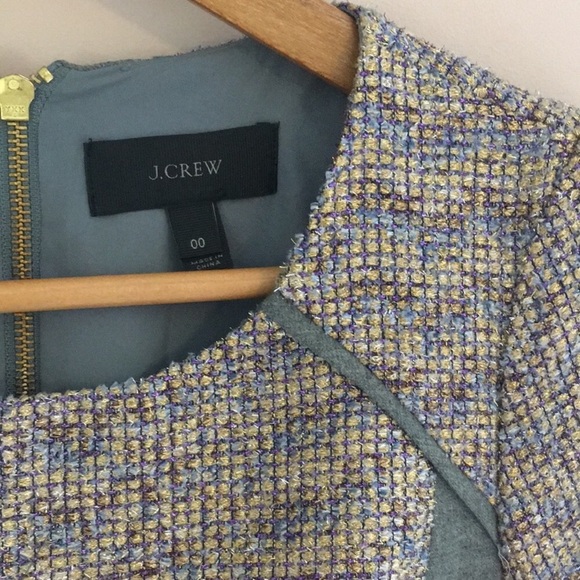 J. Crew Metallic Tweed Dress - Picture 3 of 5